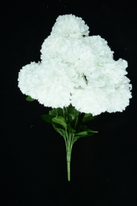 White Carnation Bush x12  (Lot of 1) SALE ITEM